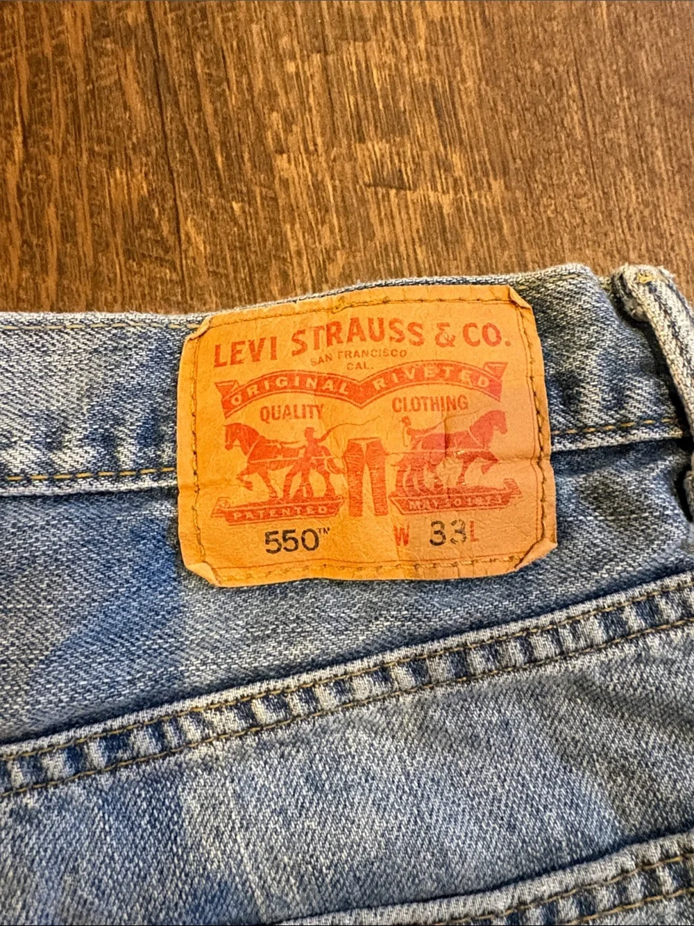 Vintage Levi 550 Jorts